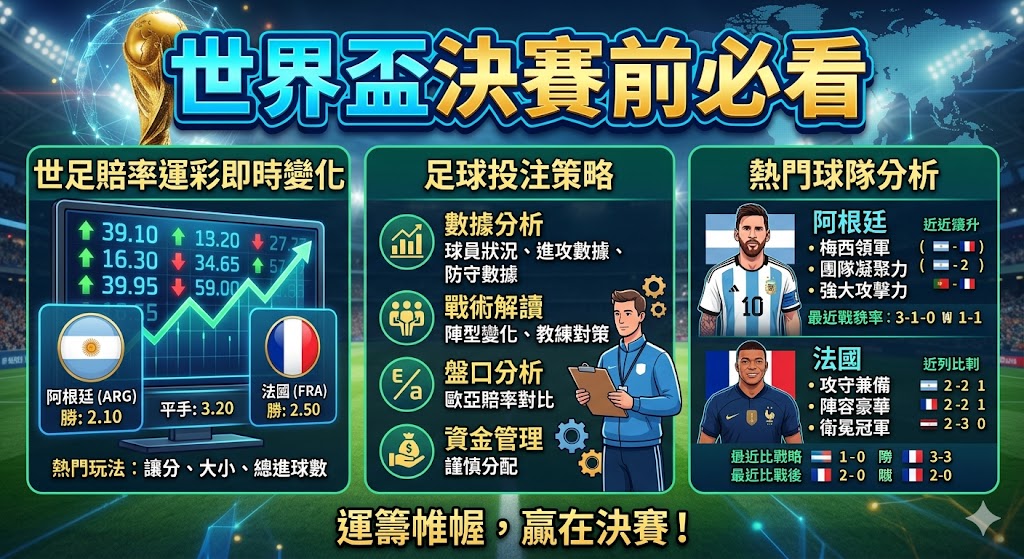 世界盃決賽前必看